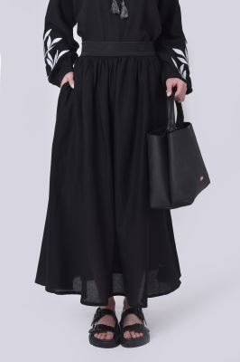 دامن بلند ساده