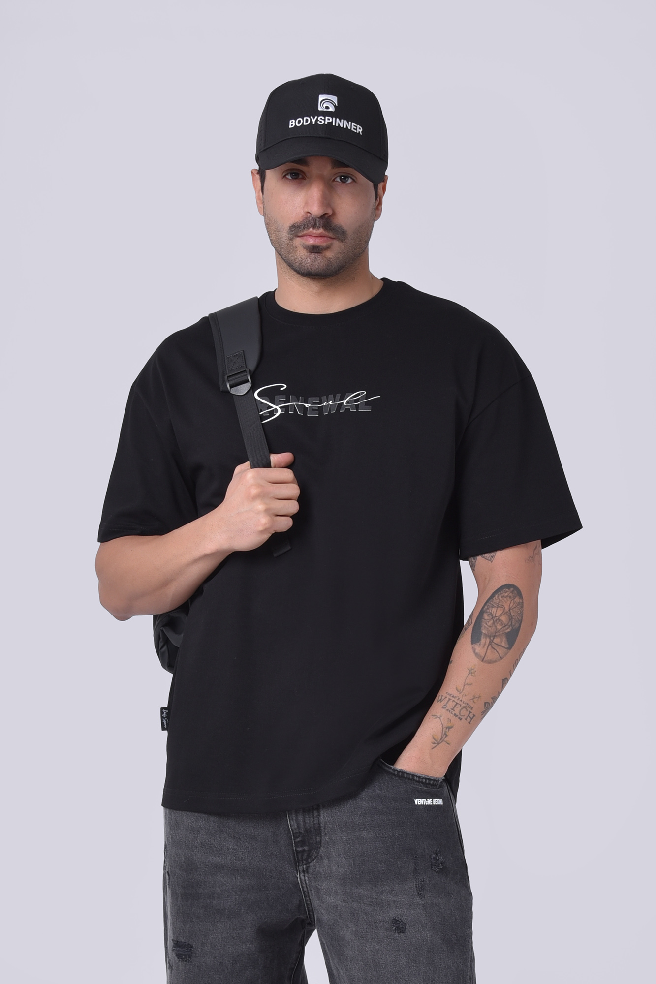 تیشرت آستین کوتاه چاپی