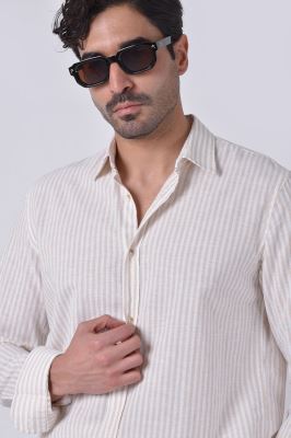 پیراهن آستین بلند راه راه