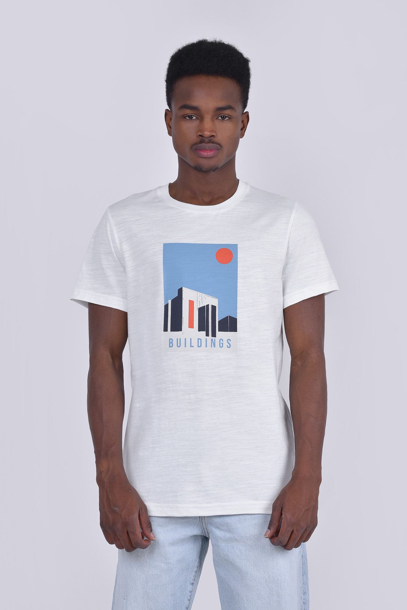 تیشرت آستین کوتاه چاپی