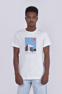 تیشرت آستین کوتاه چاپی