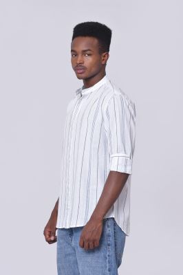 پیراهن آستین بلند راه راه