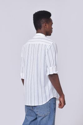 پیراهن آستین بلند راه راه