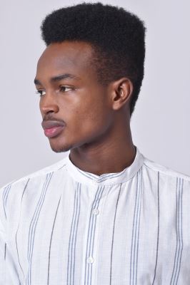 پیراهن آستین بلند راه راه