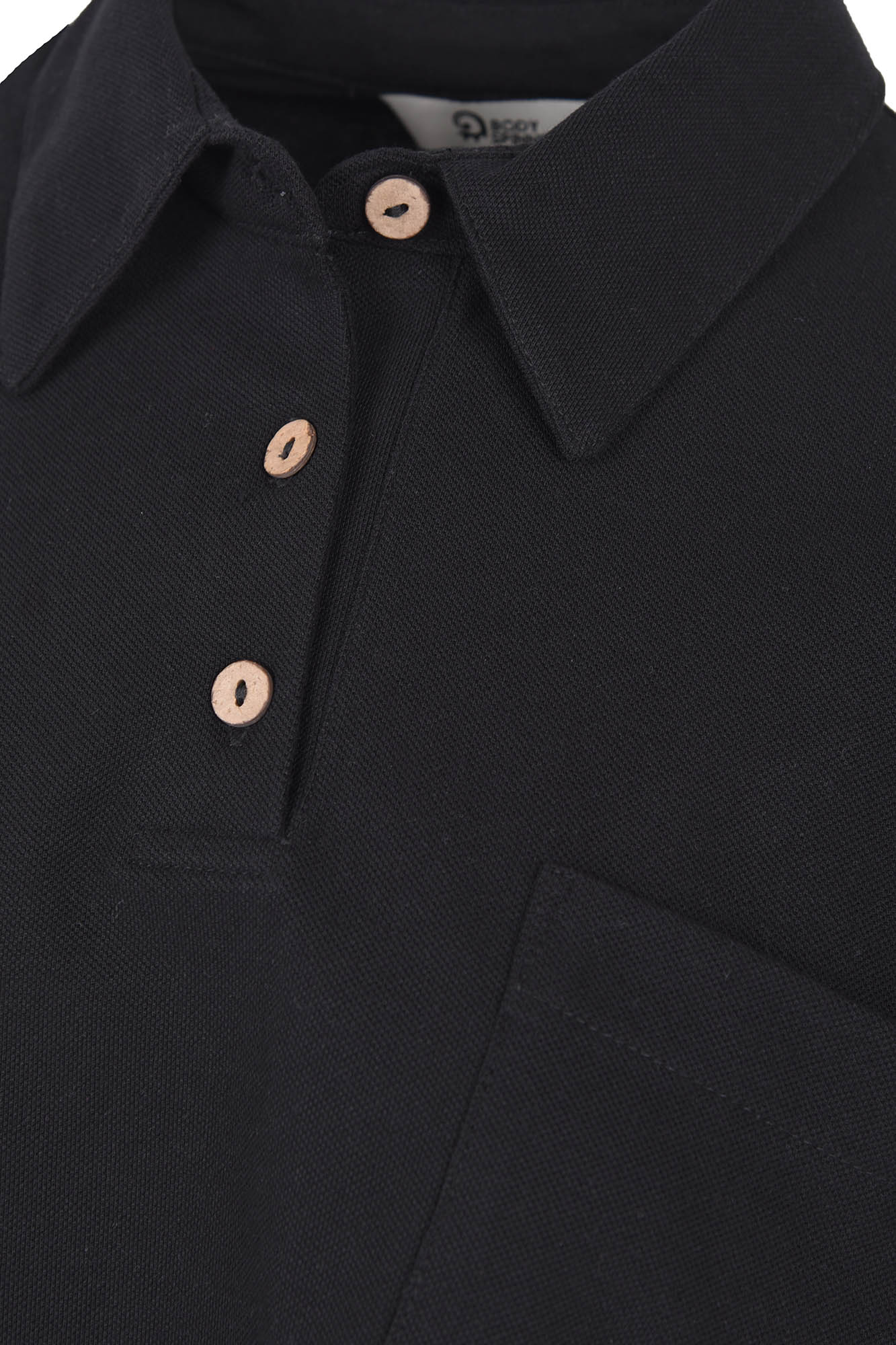 پولوشرت آستین بلند ساده