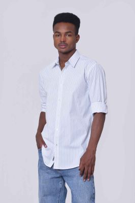 پیراهن آستین بلند راه راه