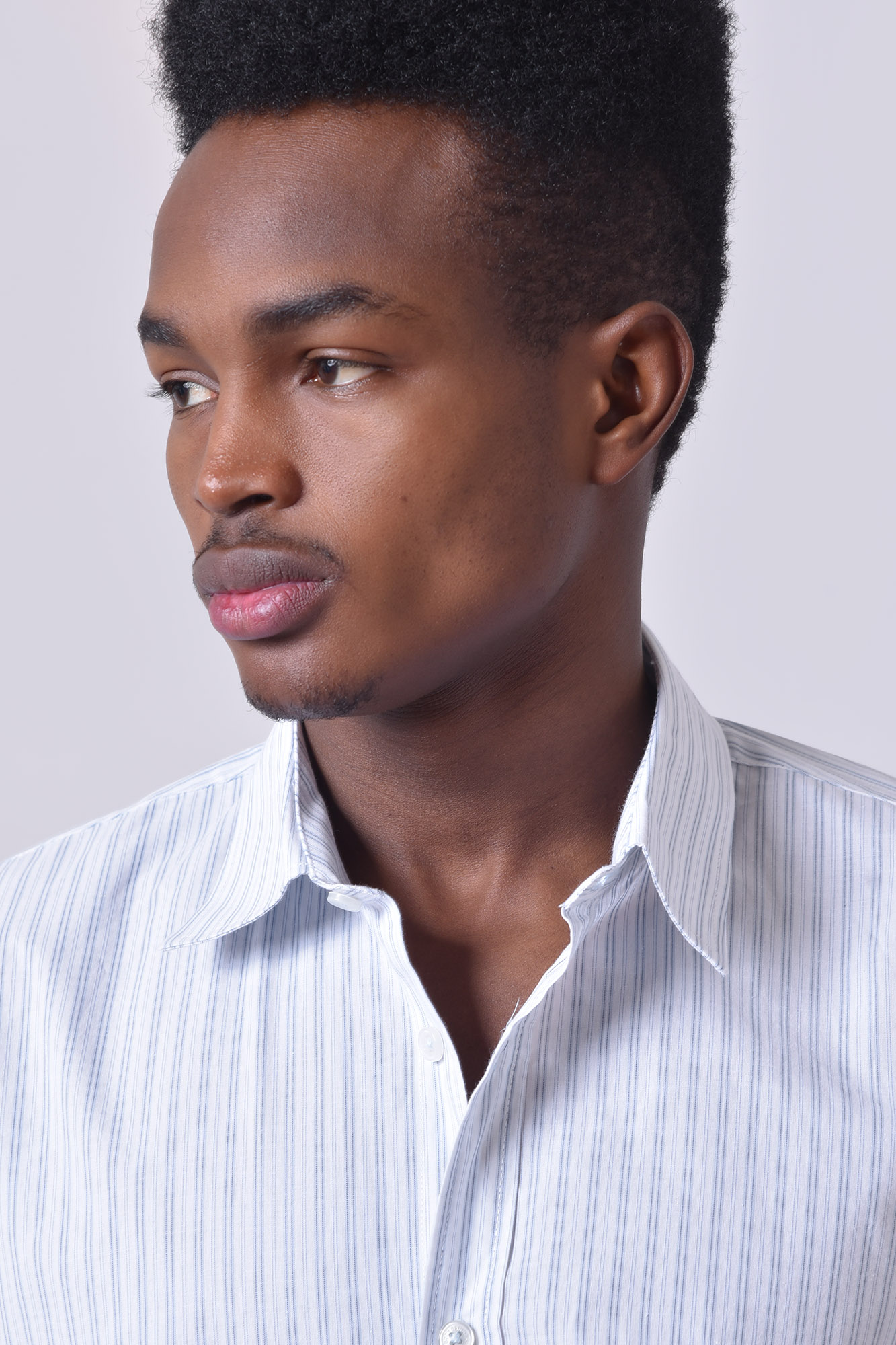 پیراهن آستین بلند راه راه