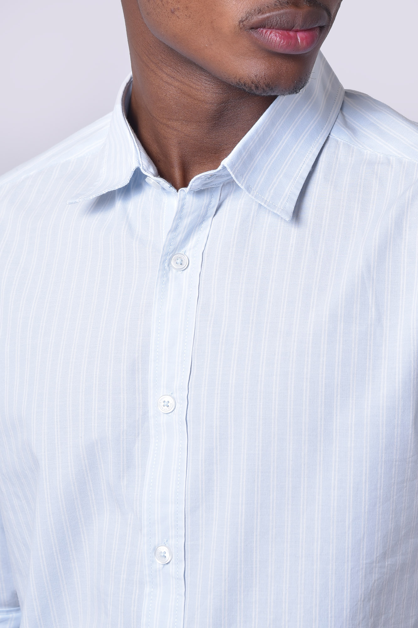 پیراهن آستین بلند راه راه