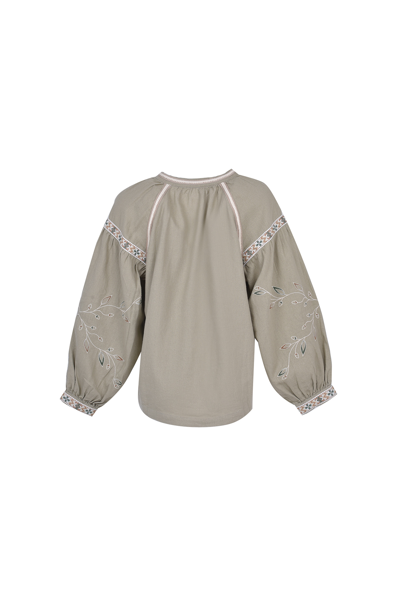 بلوز آستین بلند گلدوزی