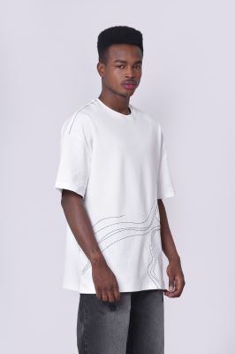 تیشرت آستین کوتاه گلدوزی