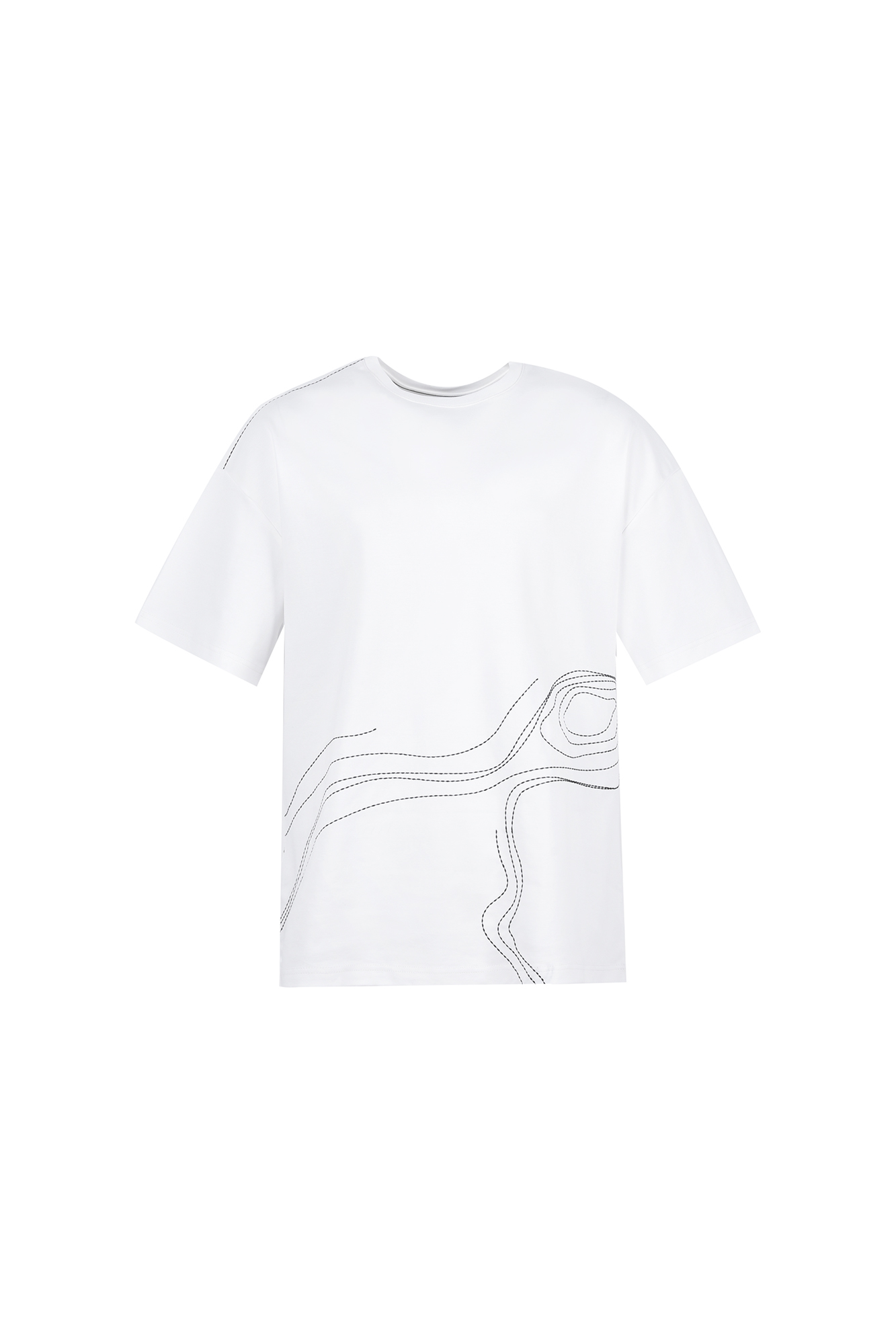 تیشرت آستین کوتاه گلدوزی