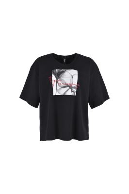 تیشرت آستین کوتاه چاپی