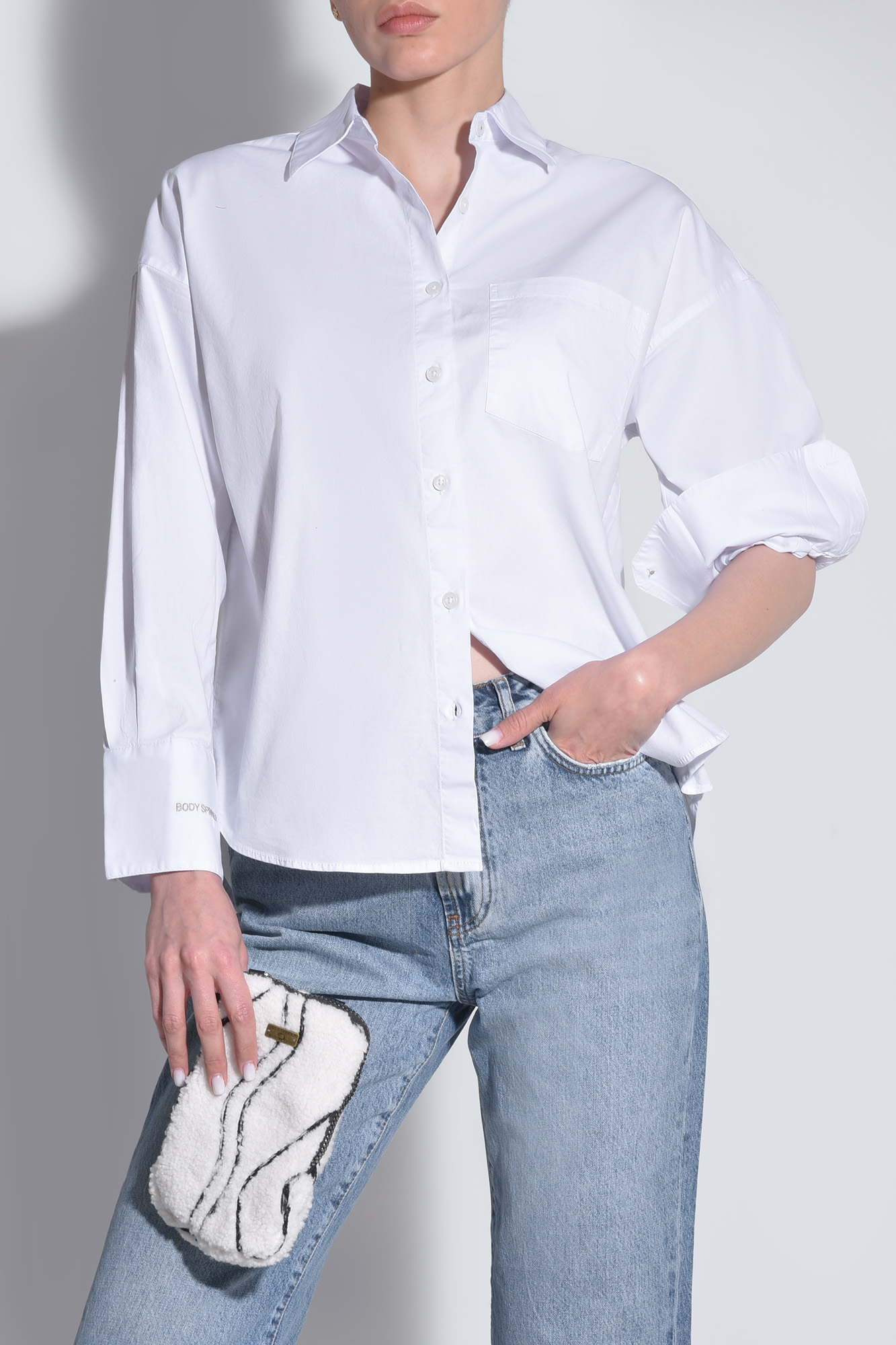 شومیز آستین بلند ساده