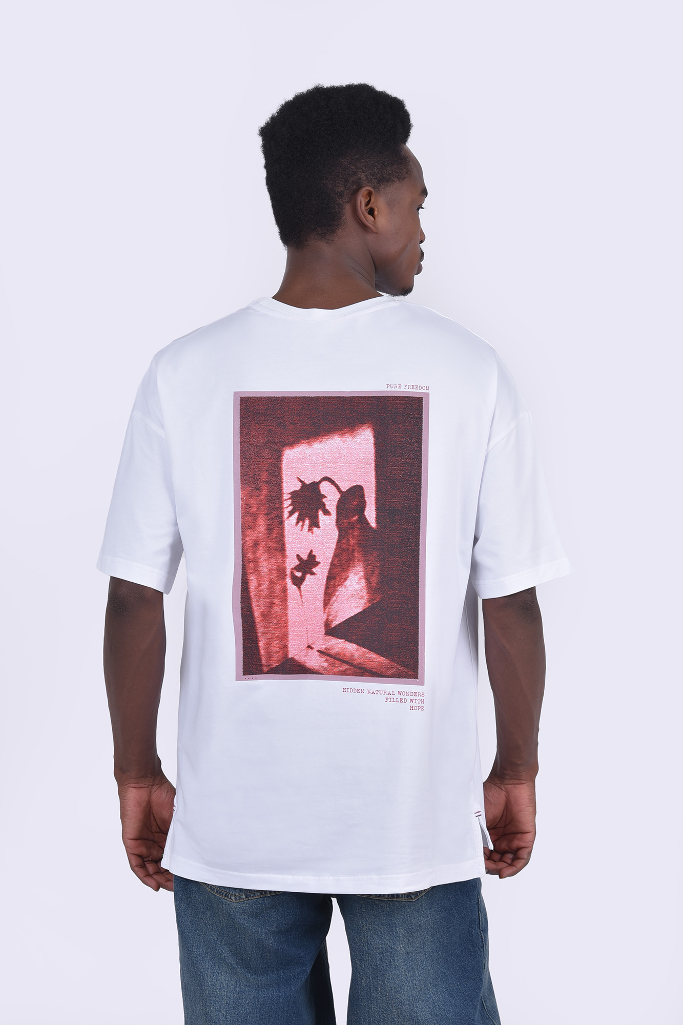 تیشرت آستین کوتاه چاپی