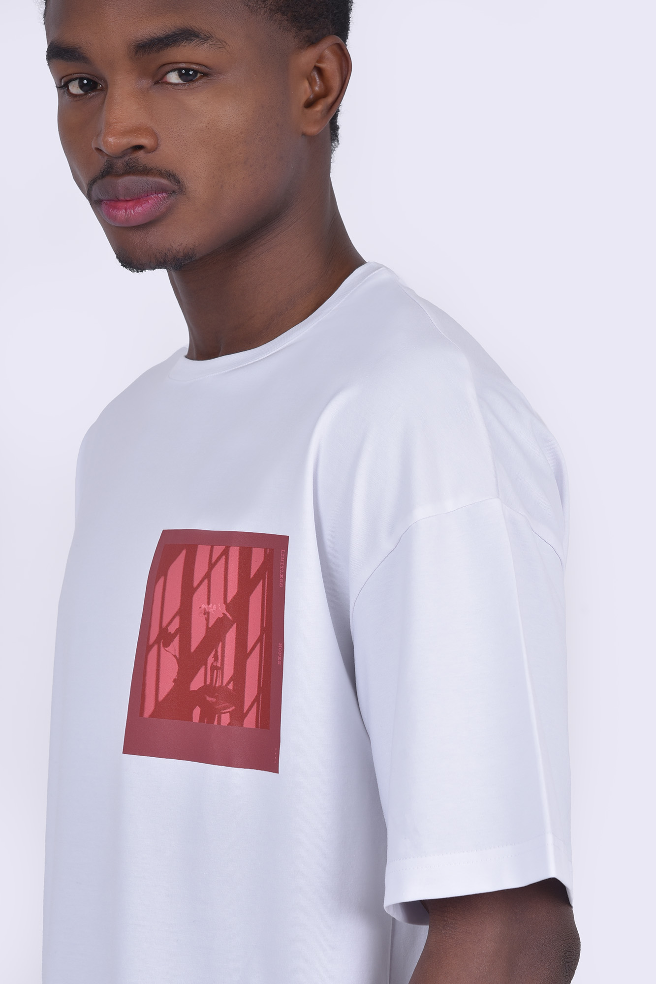 تیشرت آستین کوتاه چاپی