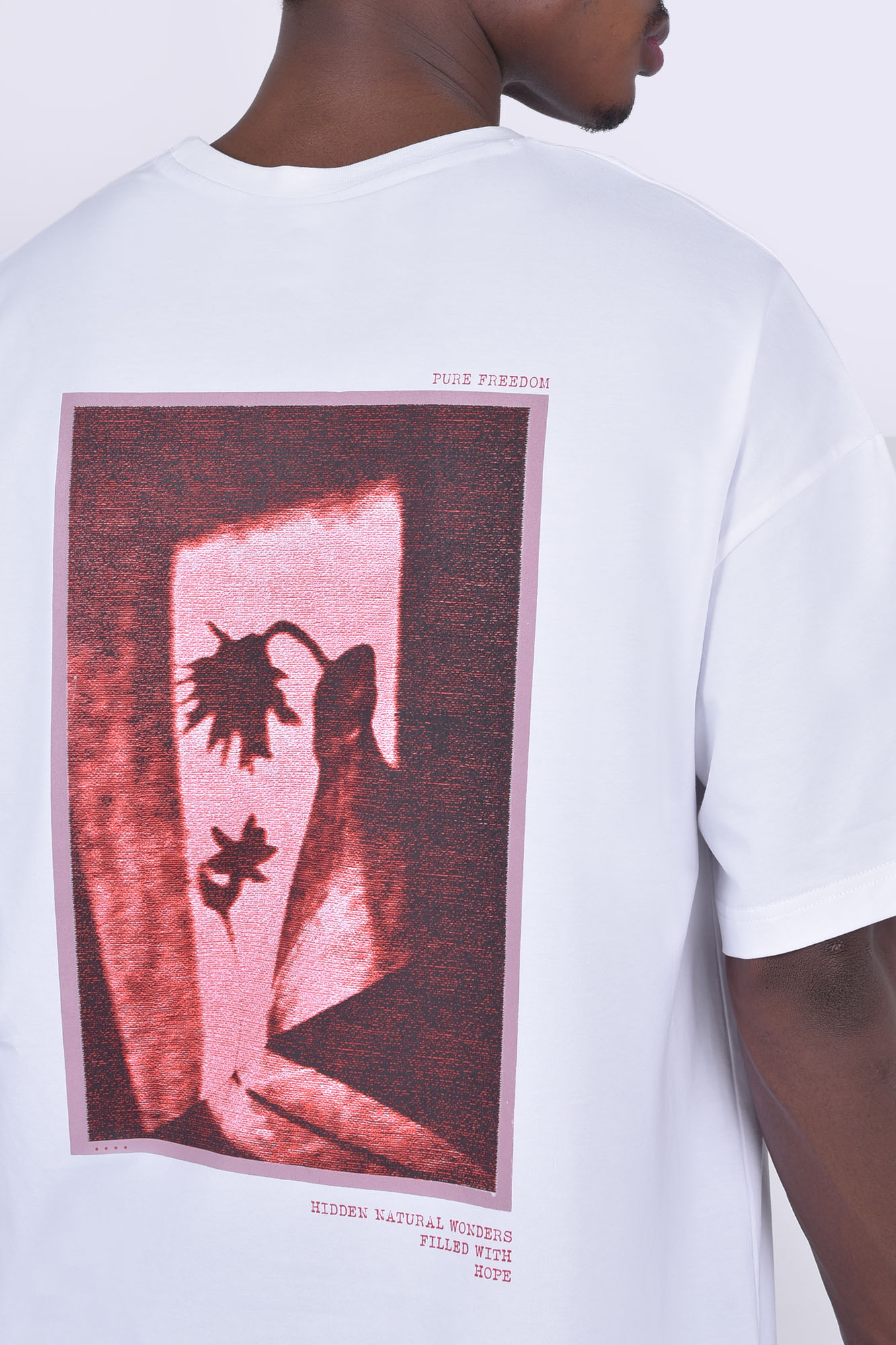 تیشرت آستین کوتاه چاپی