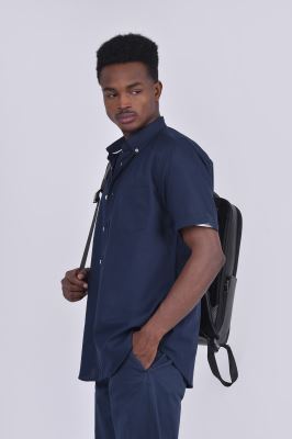 پیراهن آستین کوتاه آکسفورد