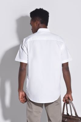 پیراهن آستین کوتاه آکسفورد