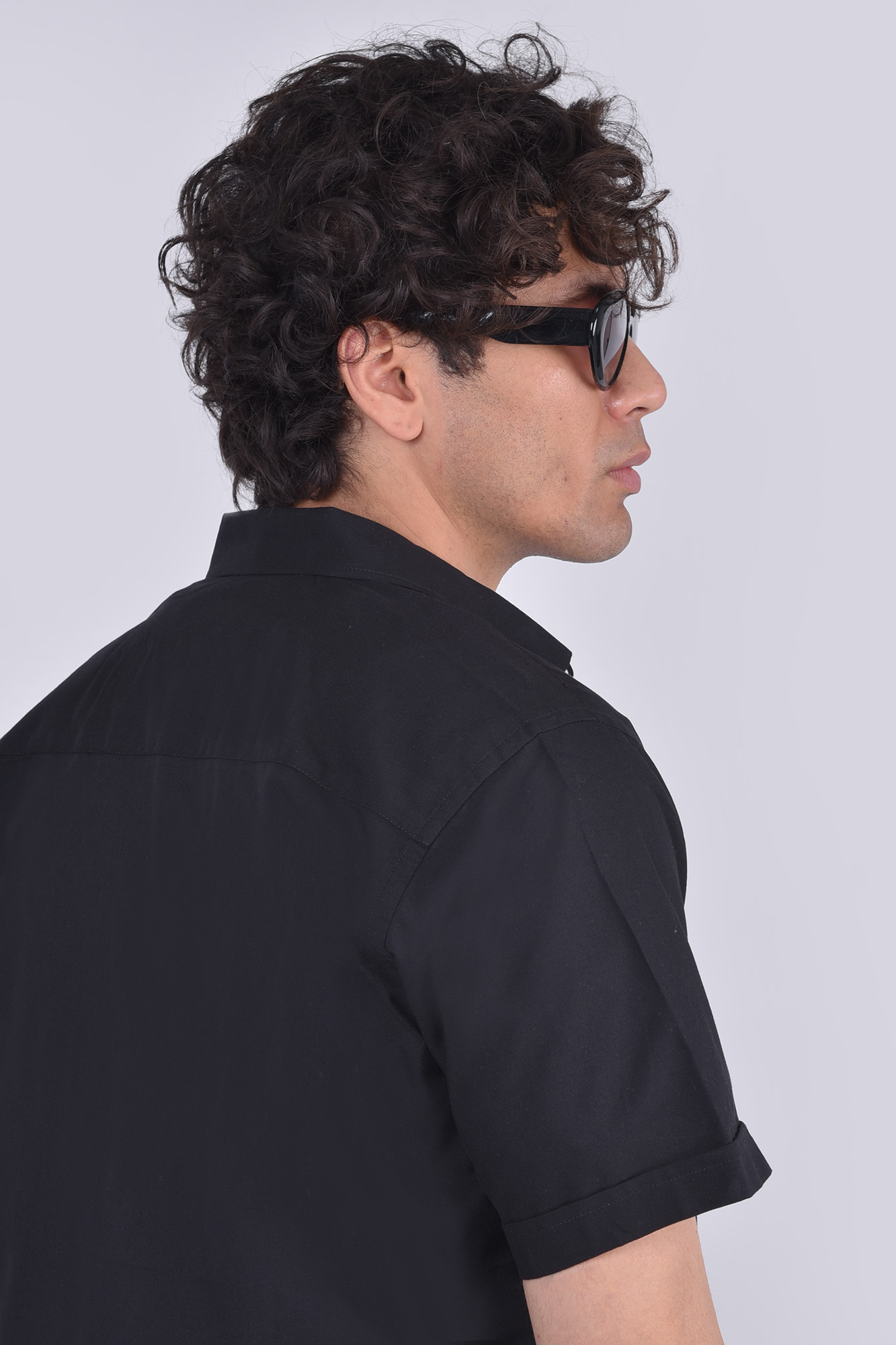 پیراهن آستین کوتاه آکسفورد