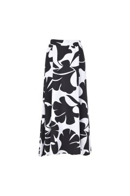 دامن بلند طرحدار