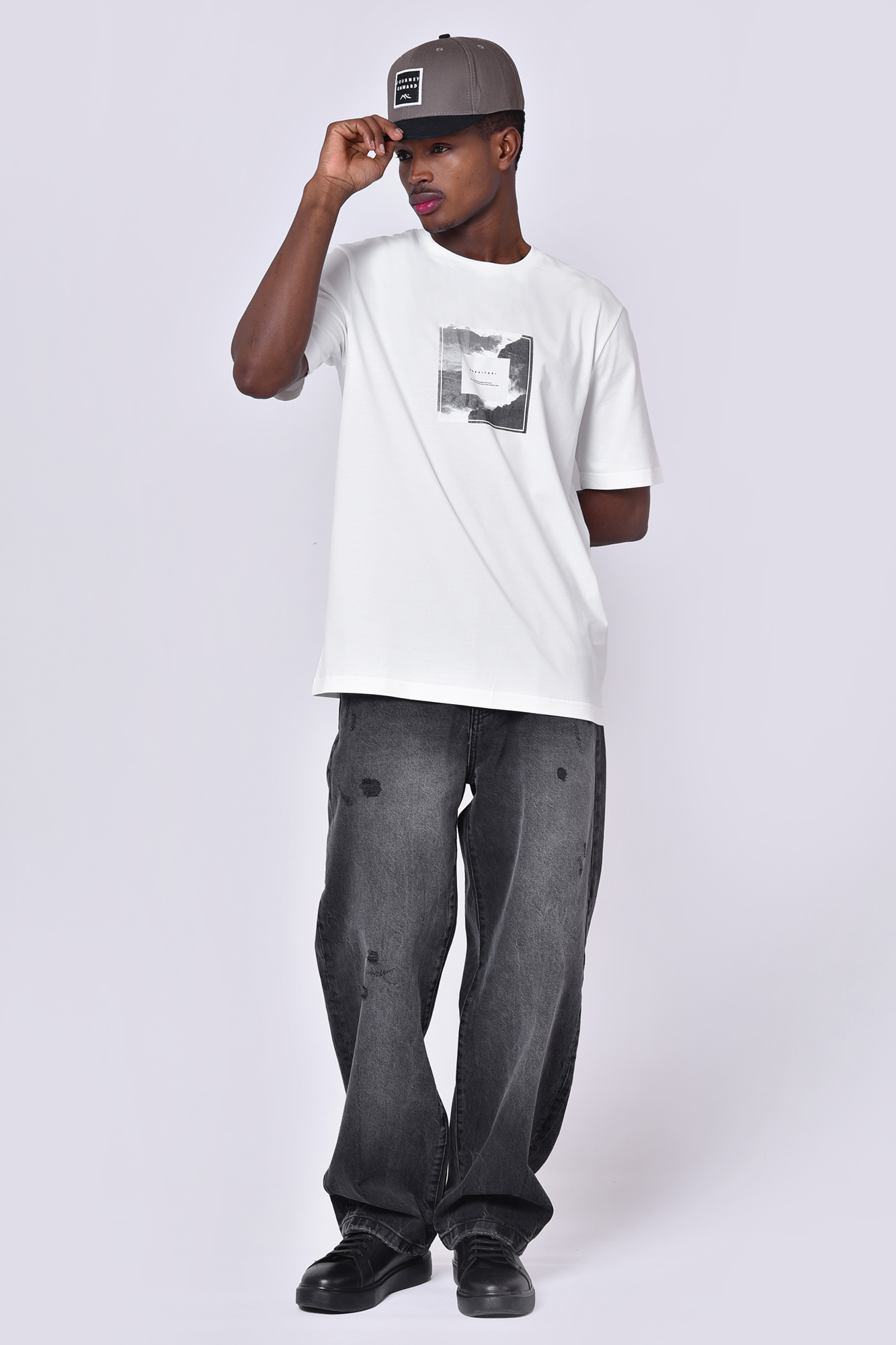 تیشرت آستین کوتاه چاپی