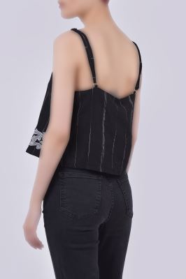 تاپ پیراهنی گلدوزی