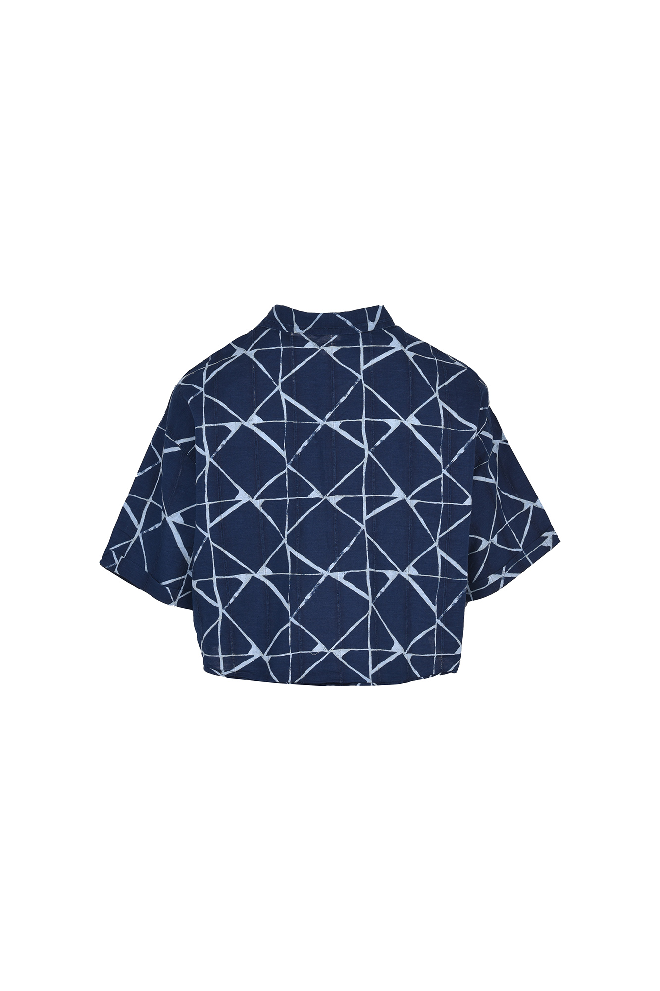 شومیز آستین کوتاه طرحدار