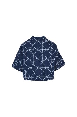 شومیز آستین کوتاه طرحدار