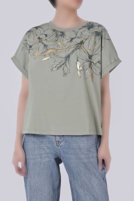 تیشرت آستین کوتاه چاپی