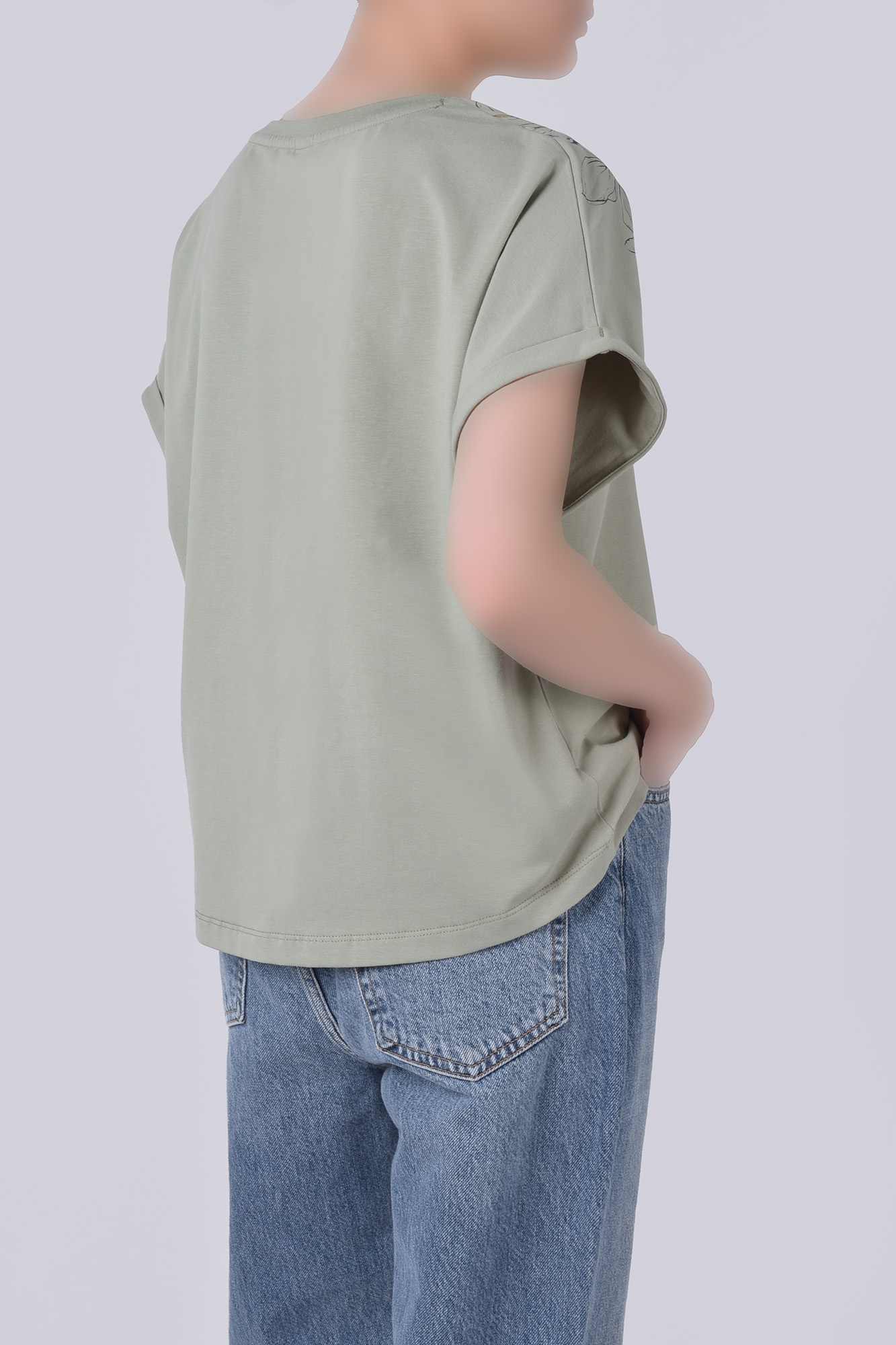 تیشرت آستین کوتاه چاپی