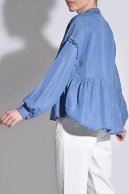 بلوز آستین بلند جین