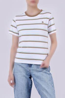 تیشرت آستین کوتاه راه راه