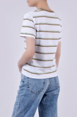 تیشرت آستین کوتاه راه راه