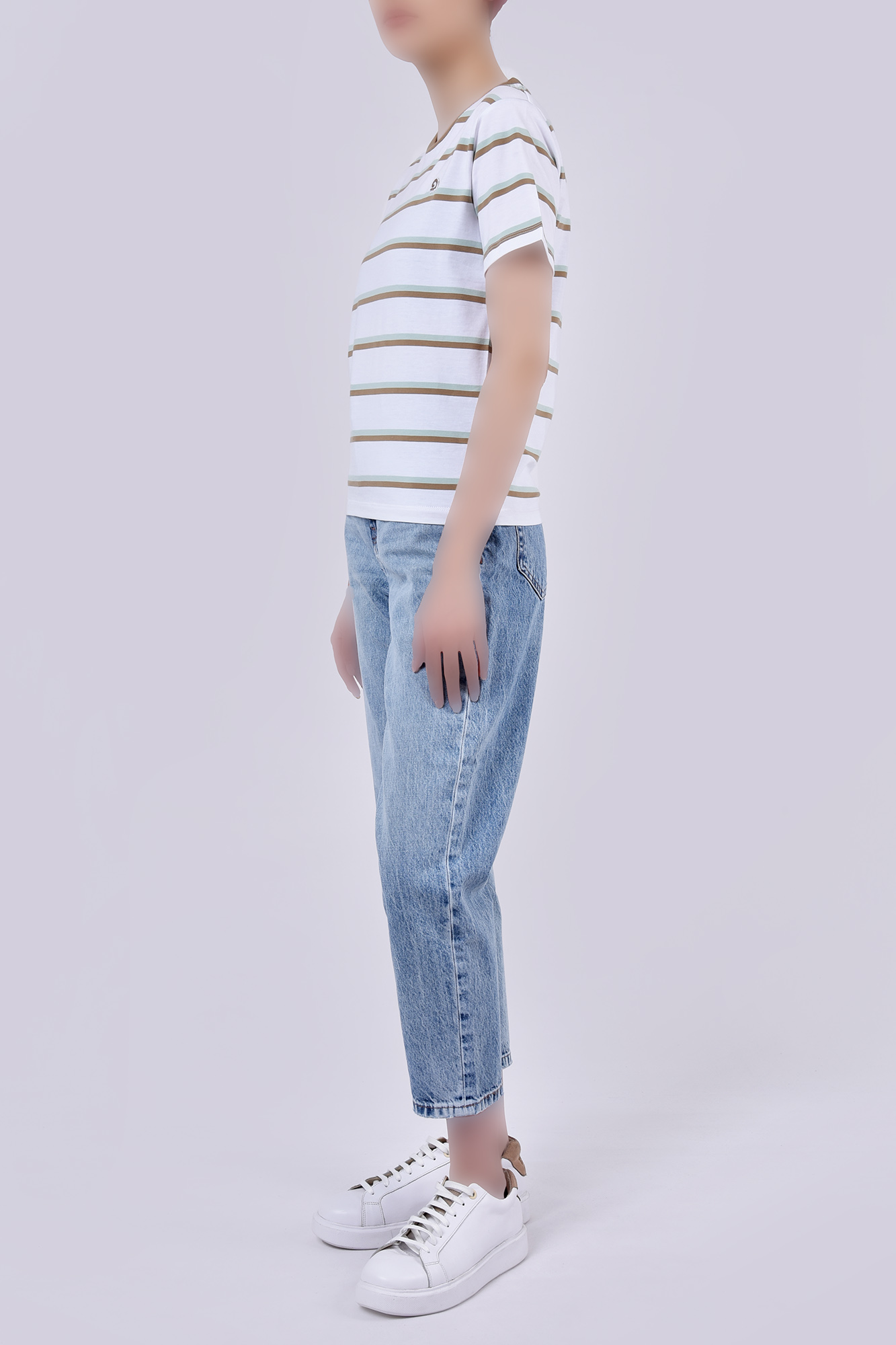 تیشرت آستین کوتاه راه راه