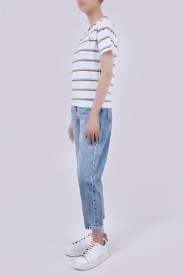 تیشرت آستین کوتاه راه راه