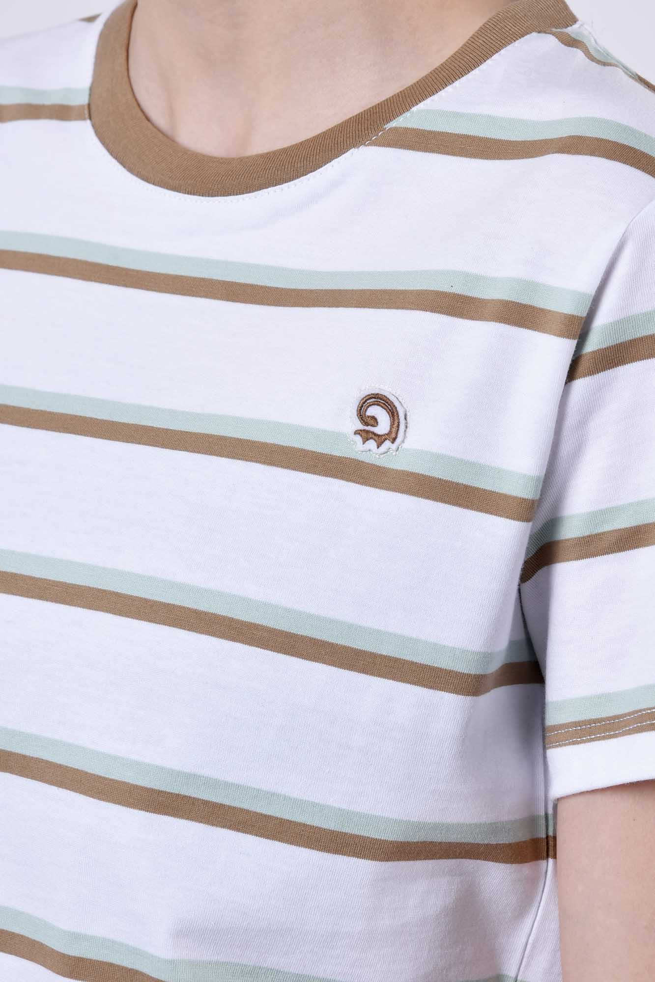 تیشرت آستین کوتاه راه راه