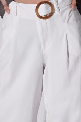 شلوار کتان ساده