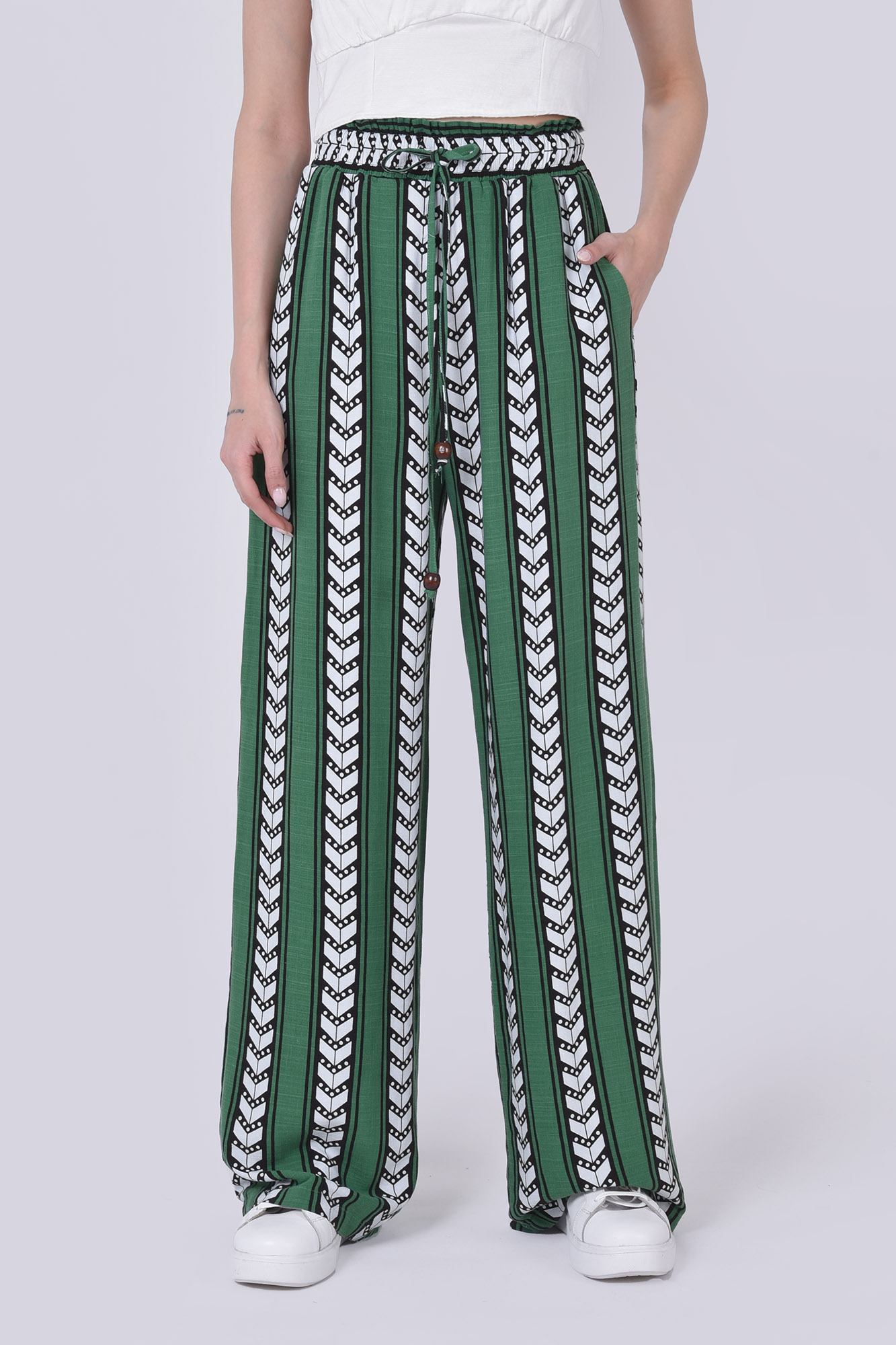 شلوار پارچه ای طرحدار