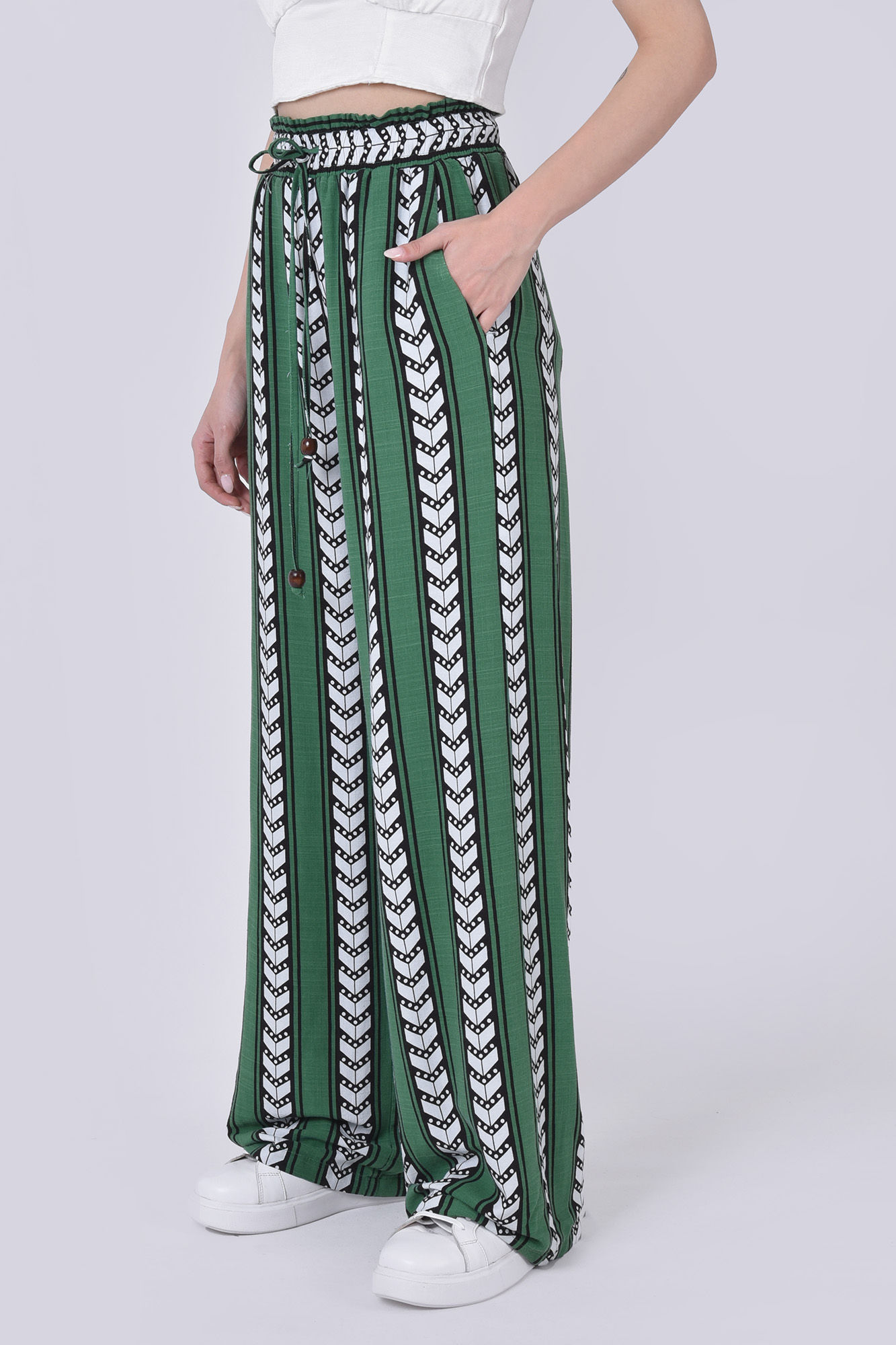 شلوار پارچه ای طرحدار