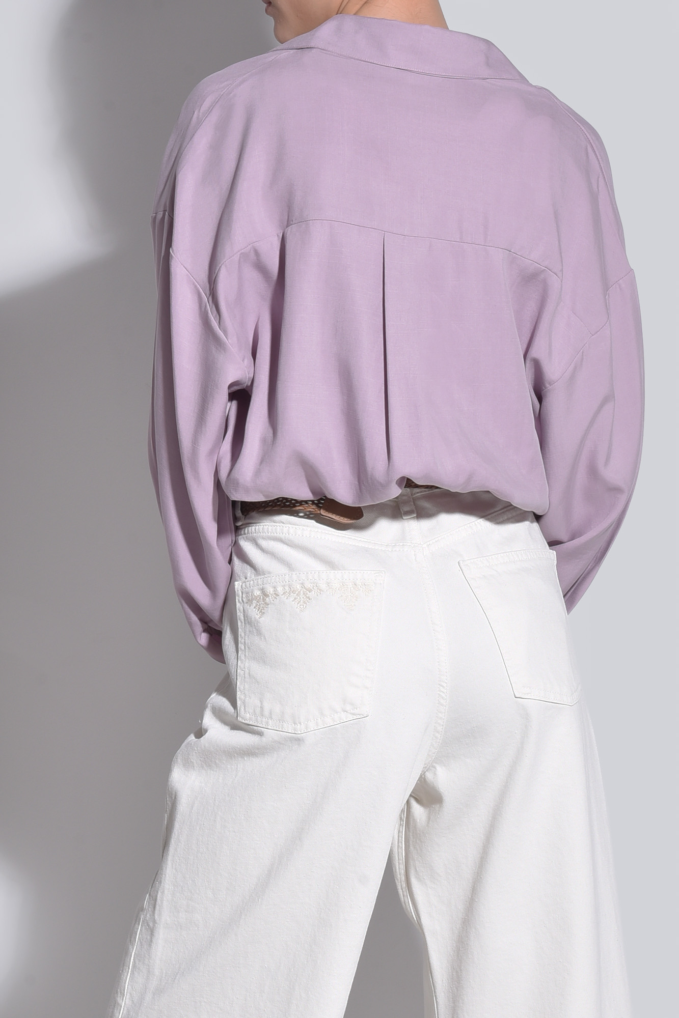 بلوز آستین بلند ساده