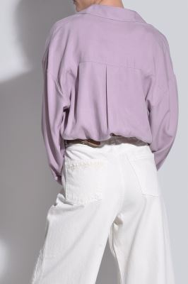 بلوز آستین بلند ساده