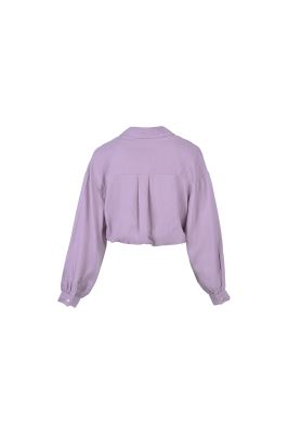 بلوز آستین بلند ساده