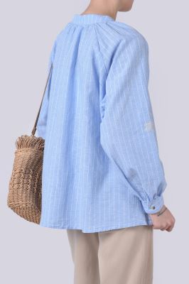 بلوز آستین بلند لینن