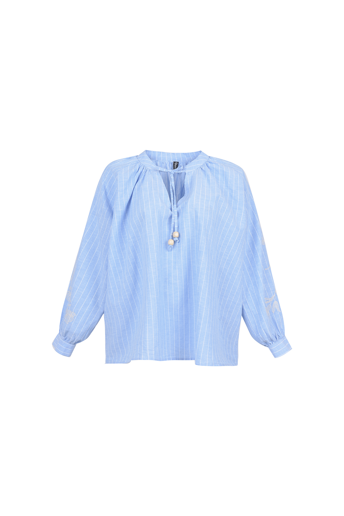 بلوز آستین بلند لینن