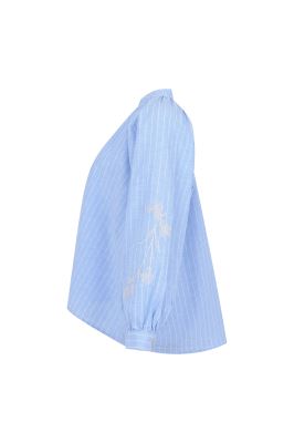 بلوز آستین بلند لینن