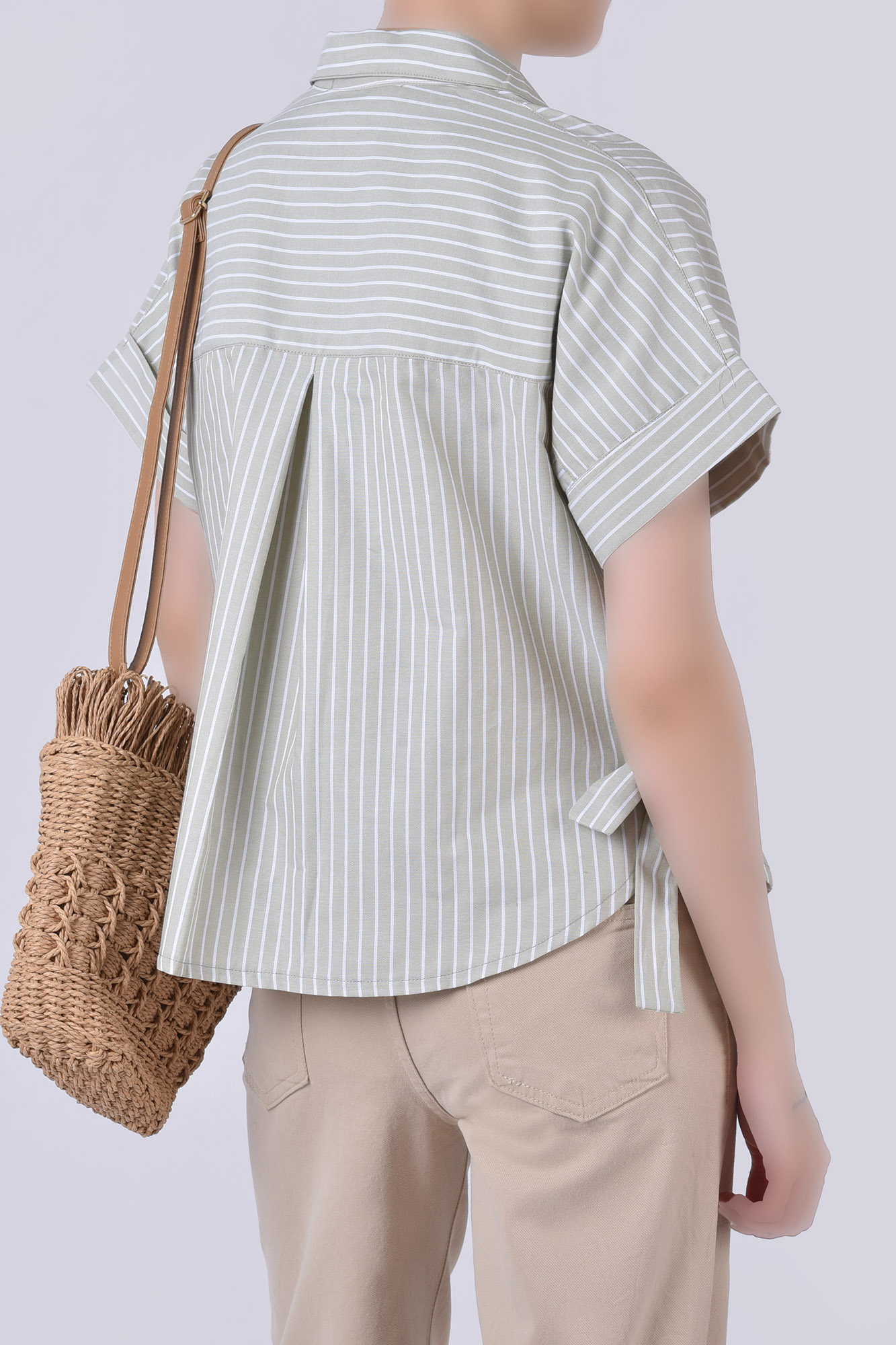 شومیز آستین کوتاه گلدوزی