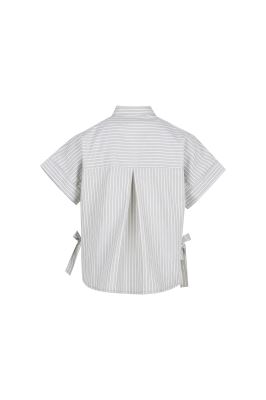 شومیز آستین کوتاه گلدوزی