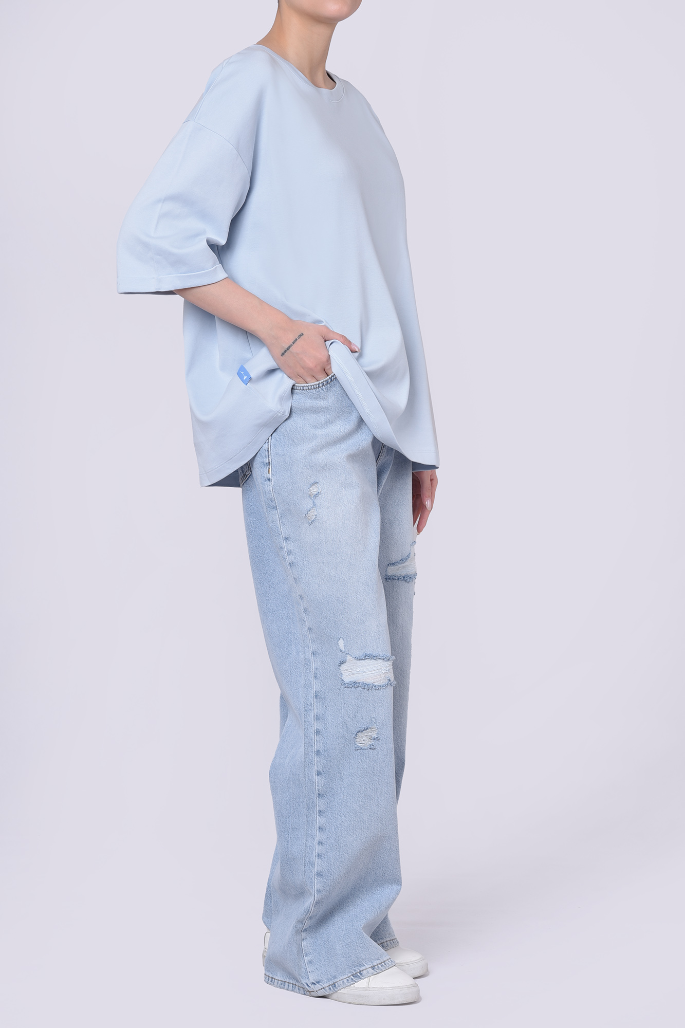 تیشرت آستین کوتاه ساده