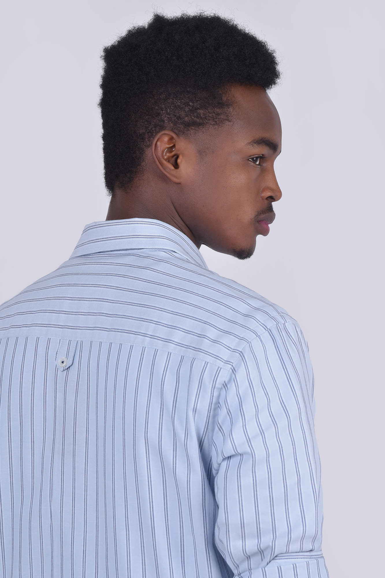 پیراهن آستین بلند راه راه