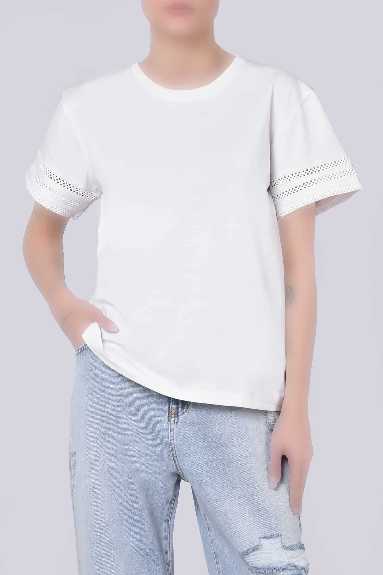 تیشرت آستین کوتاه ساده